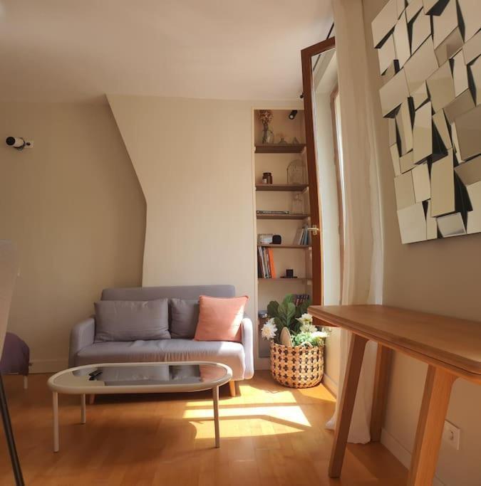 Studio Calme Et Ensoleille Entierement Renove Paris Dış mekan fotoğraf