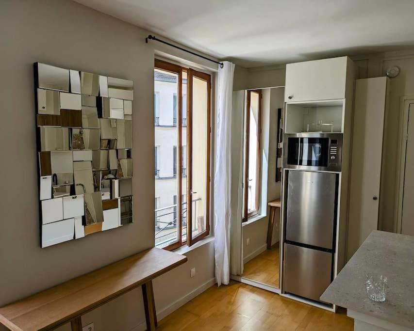 Studio Calme Et Ensoleille Entierement Renove Paris Dış mekan fotoğraf