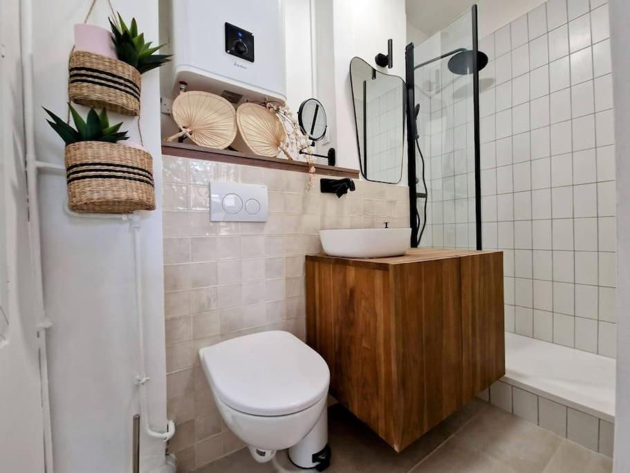 Studio Calme Et Ensoleille Entierement Renove Paris Dış mekan fotoğraf