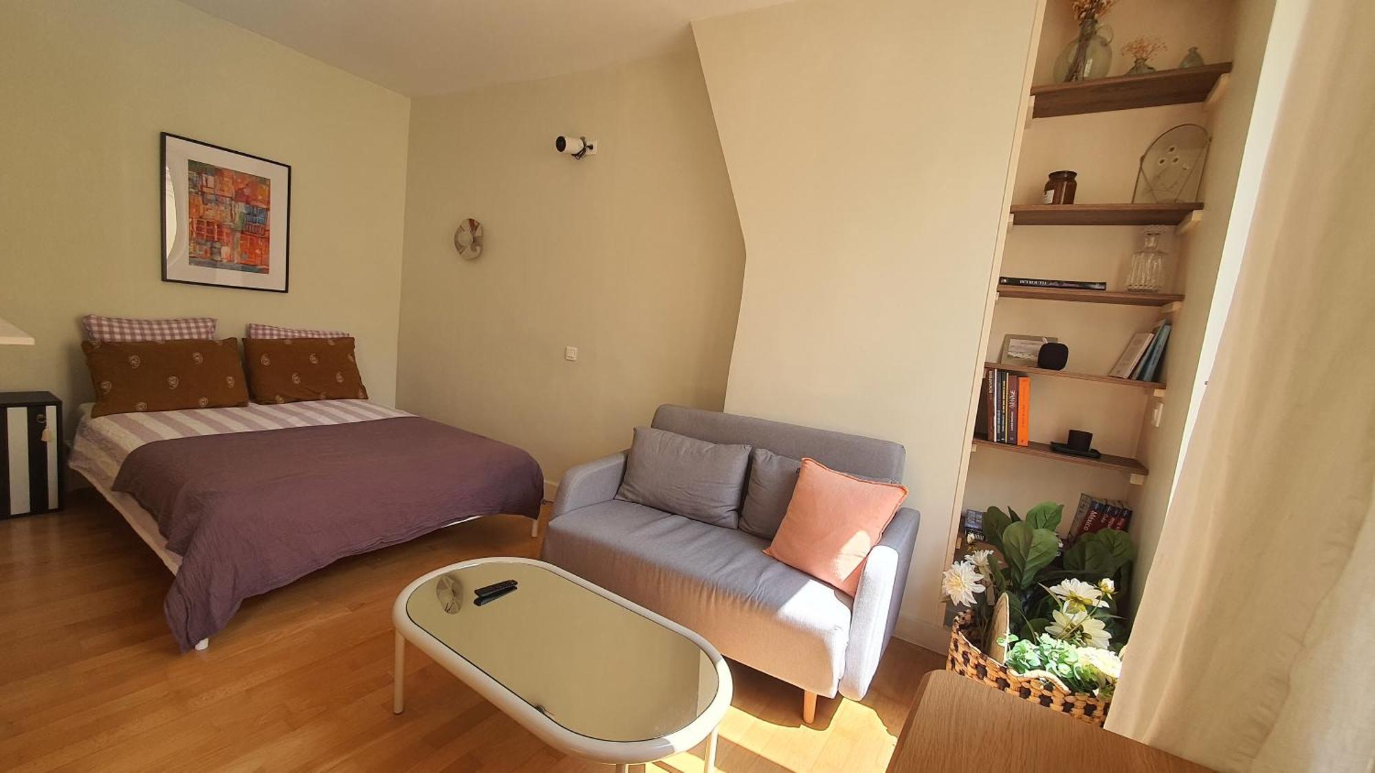 Studio Calme Et Ensoleille Entierement Renove Paris Dış mekan fotoğraf